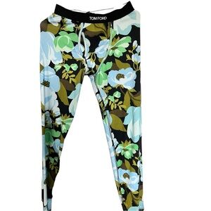 Tom Ford stretchy Floral Print PJ  Men sz SX